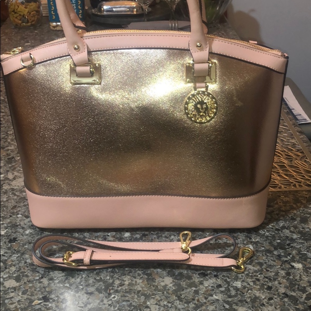 Rose Gold Anne Klein Purse